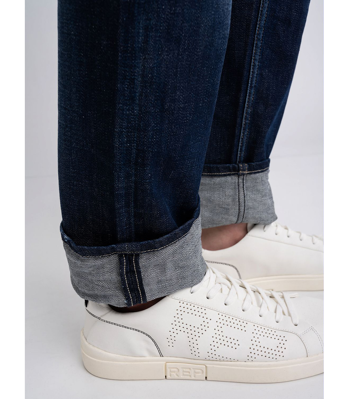 ROCCO ディープブルーコンフォートストレッチデニム 詳細画像 ダークブルー 8